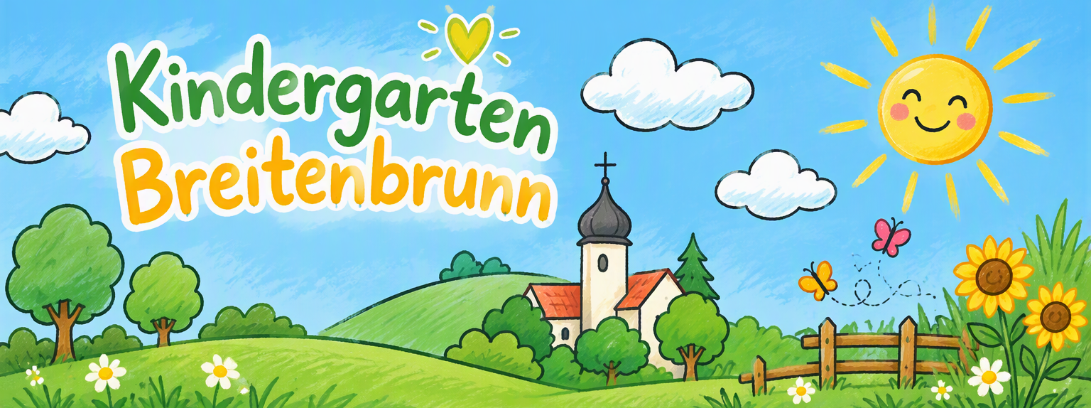 Illustration Kindergarten Breitenbrunn